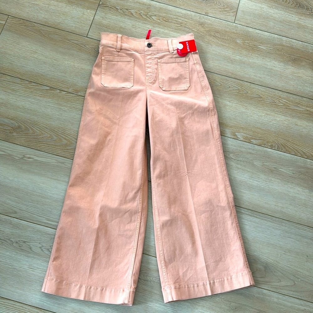 SPANX cropped wide leg pant. Sz XS PETITE